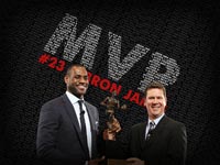 LeBron James 2009 NBA MVP Wallpaper
