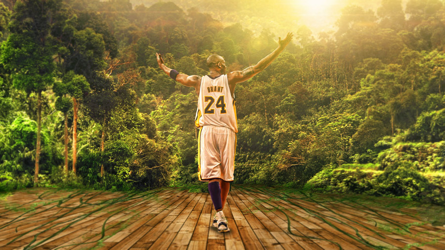 Kobe Bryant Lakers Jungle 1920×1080 Wallpaper | Basketball Wallpapers