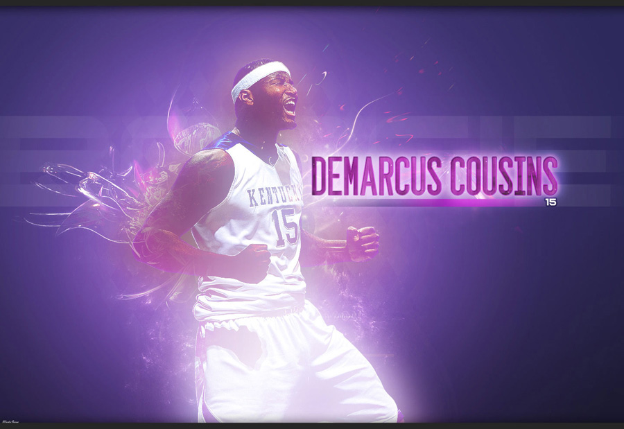 DeMarcus Cousins Kings Widescreen Wallpaper  Basketball Wallpapers at