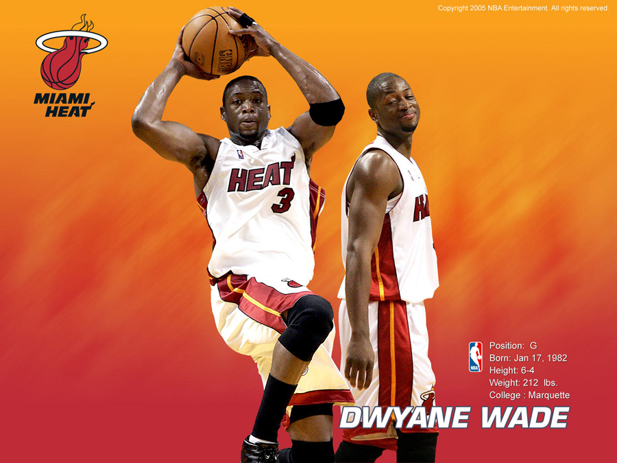 Dwyane Wade Heat Wallpaper  Basketball Wallpapers at