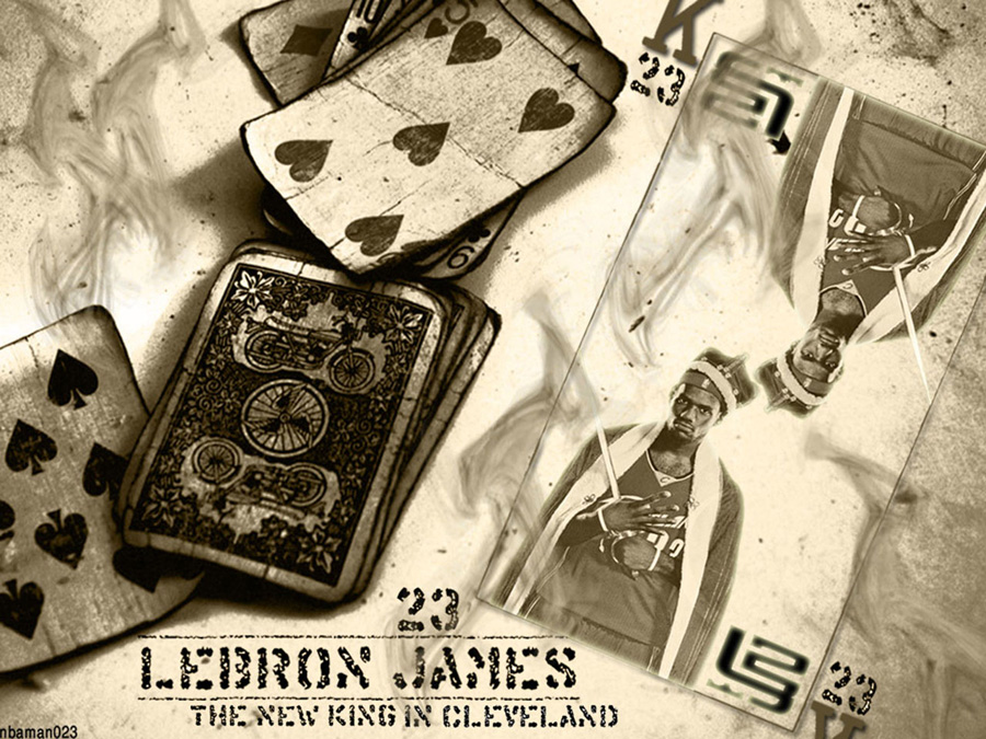 Download The King - LeBron James Wallpaper