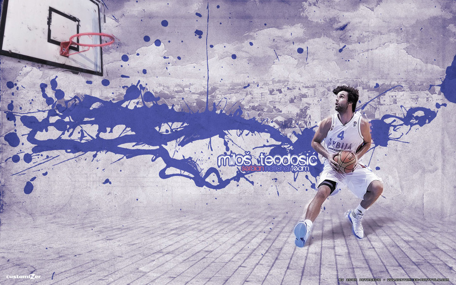 Peja Stojakovic Widescreen Wallpaper  Basketball Wallpapers at