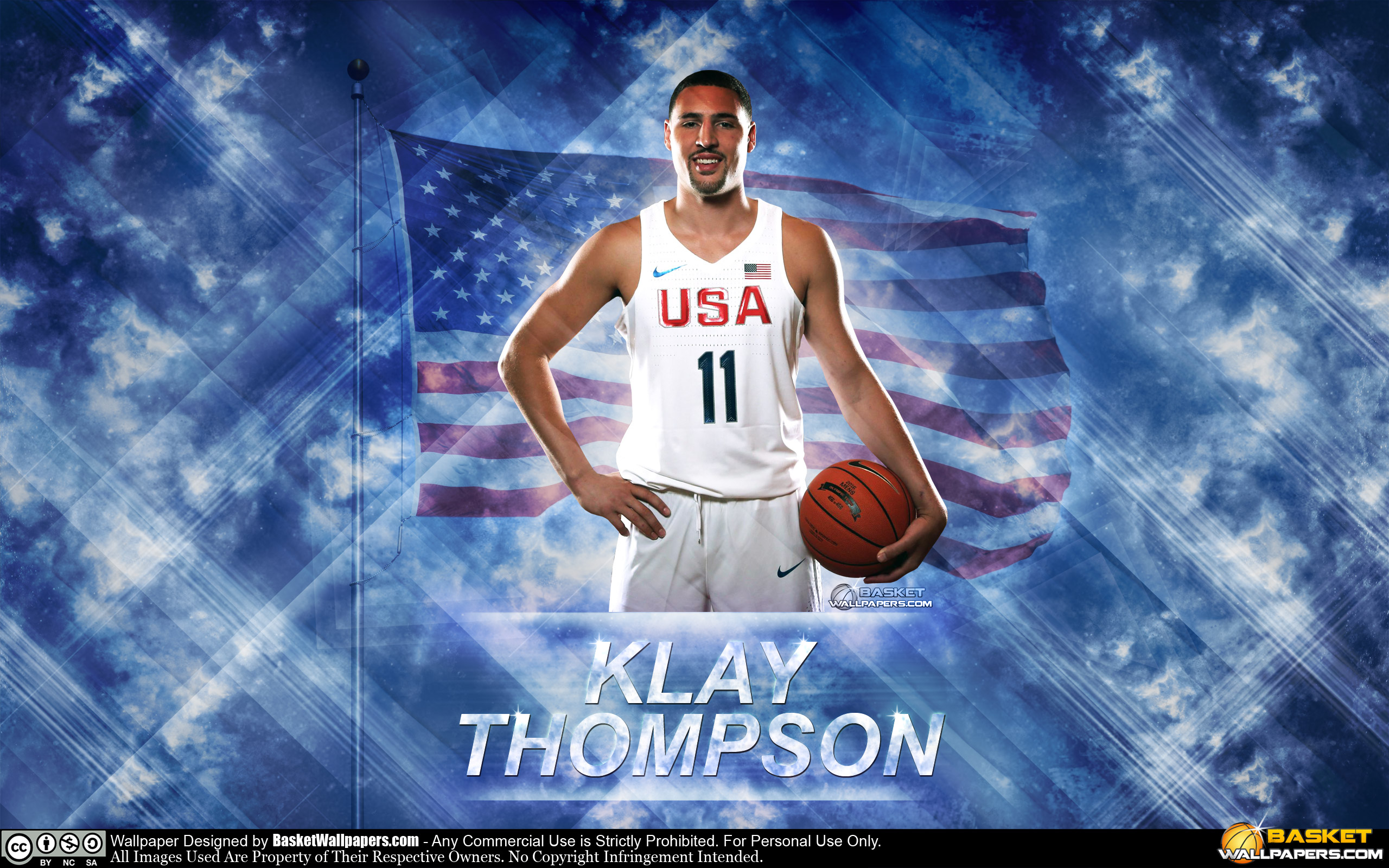 klay thompson usa jersey 2016